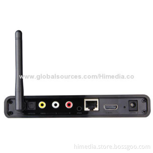 TV Set-top Box with 3D BD-ISO, XBMC, Google's Android 4.2 OS, AirPlay, DLNA and Miracast